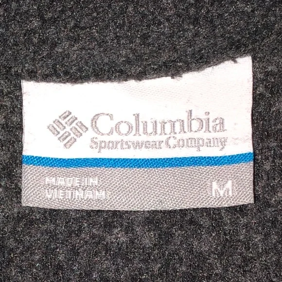 COLUMBIA—WOMENS’S DARK GRAY BENTON SPRING’S ZIP FLEECE JACKET!! EUC/NICE… - Picture 5 of 7